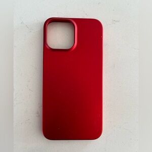 iPhone 13 Pro Max Ultra  Slim Case red